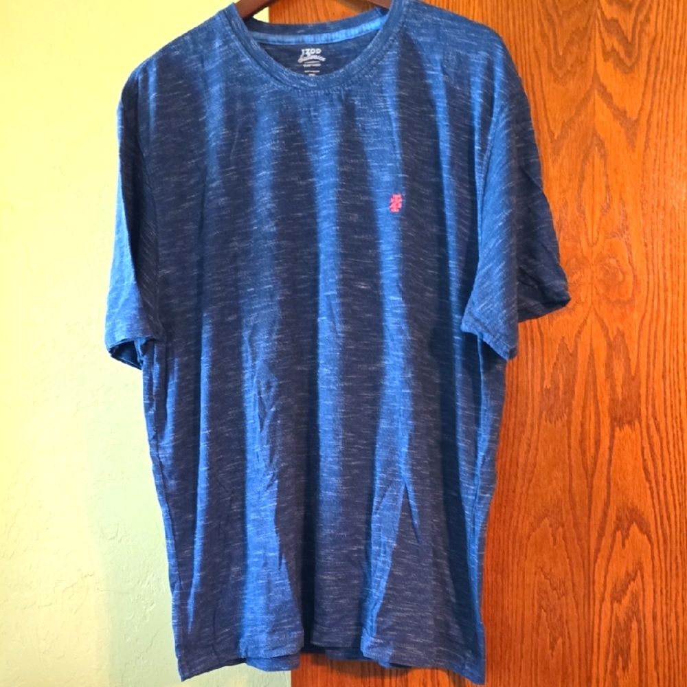 Izod Heathered Blue Short Sleeve Tee